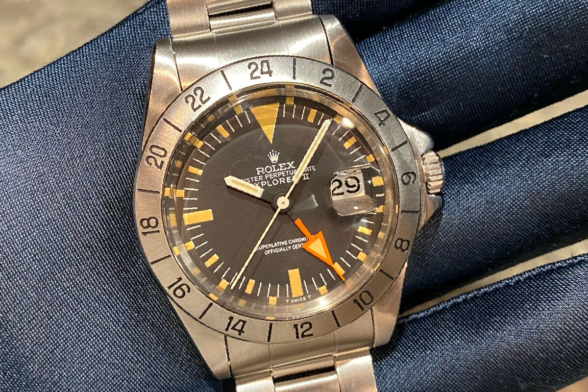 No. 1462 Beautiful pumpkin dial! MK1 x MK2! Introducing a vintage