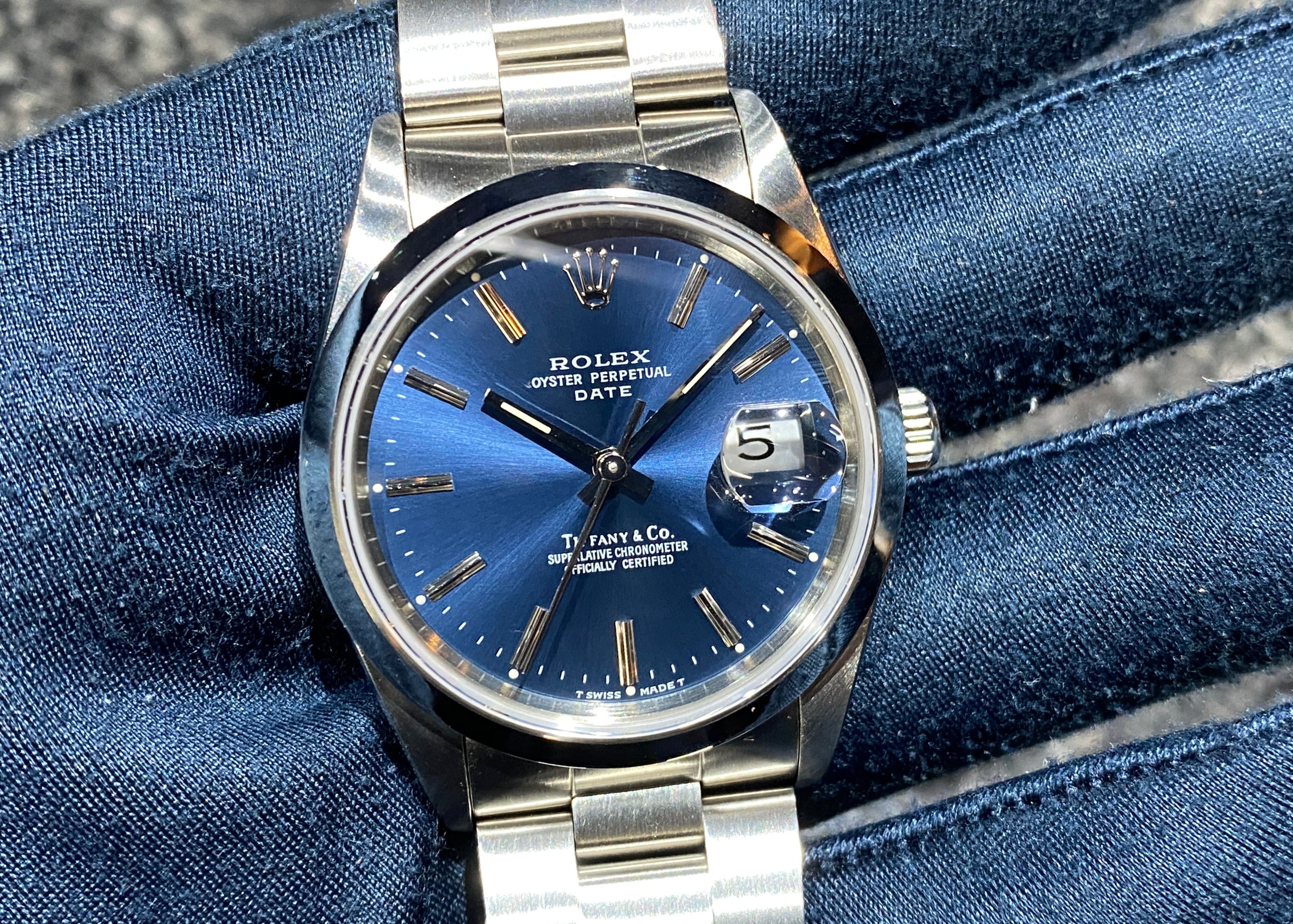 No. 2058 ~ Rare! Tiffany double name! Introducing the Rolex