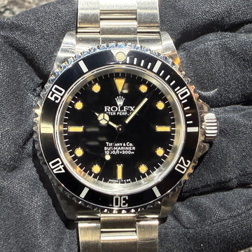 第2324回~コレクターズアイテム!!パンプキン ティファニー!サブマリーナー 14060 N3番 オールトリチウム 優良個体のご紹介!