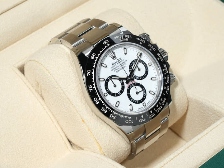 ロレックス デイトナ Ref.116500LN ステンレススチール ホワイト文字盤 未使用 pdetzjbc