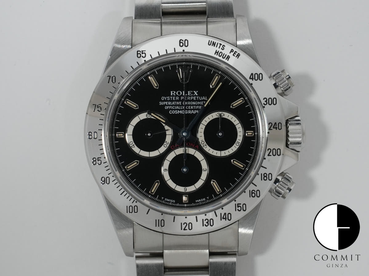 ロレックス デイトナ エルプリメロ Ref.16520 ステンレススチール ブラック文字盤 美中古 a3ba68p5