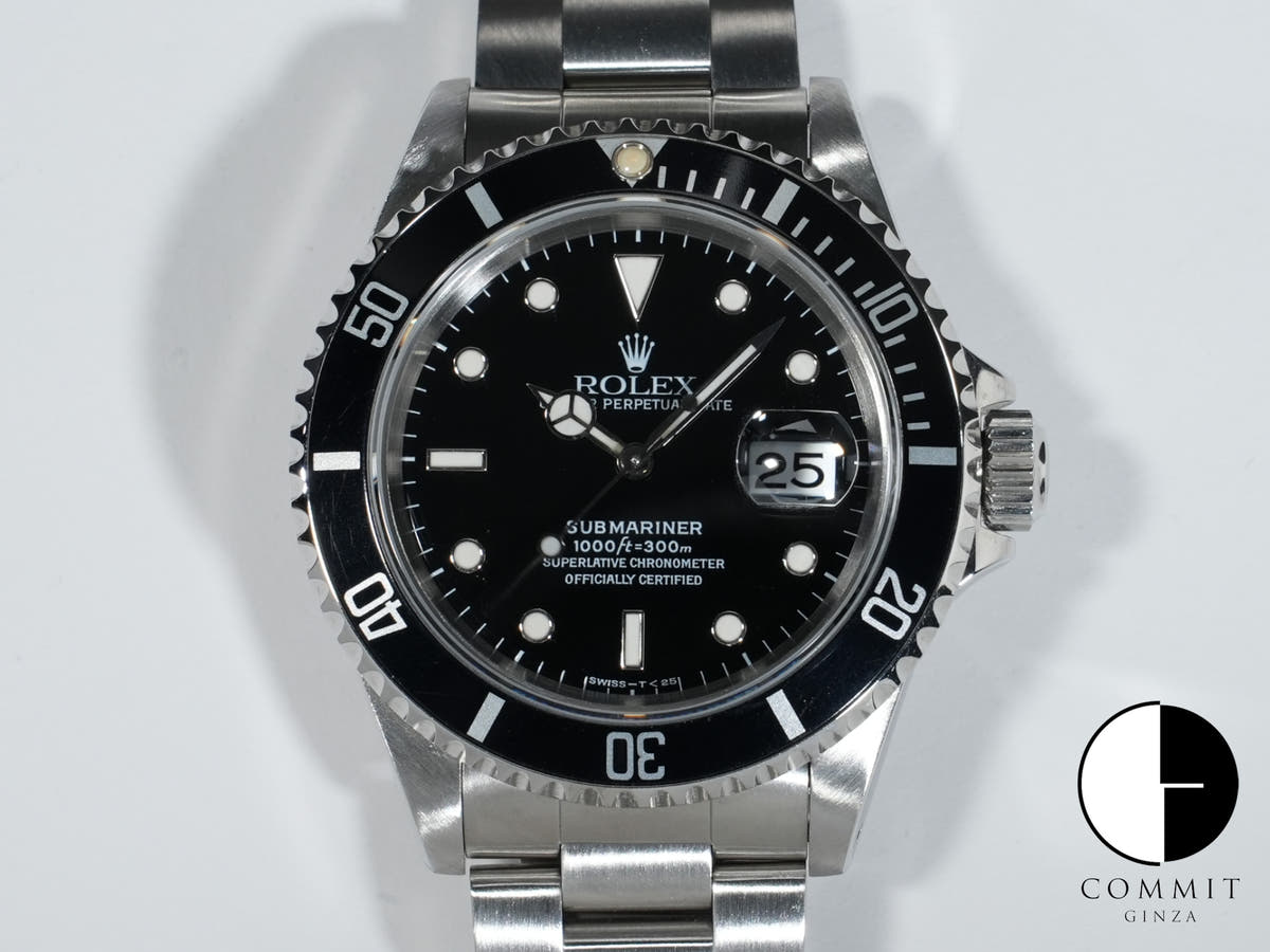 ロレックス サブマリーナー デイト Ref.16610 ステンレススチール ブラック文字盤 中古 eibtc3gz
