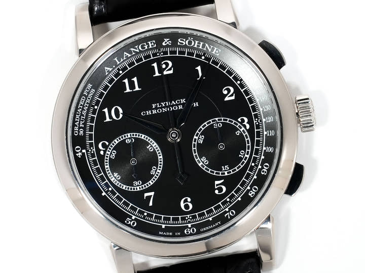 A.ランゲ&ゾーネ 1815 クロノグラフ Ref.414.028 ホワイトゴールド ブラック文字盤 中古 rpg2x99v