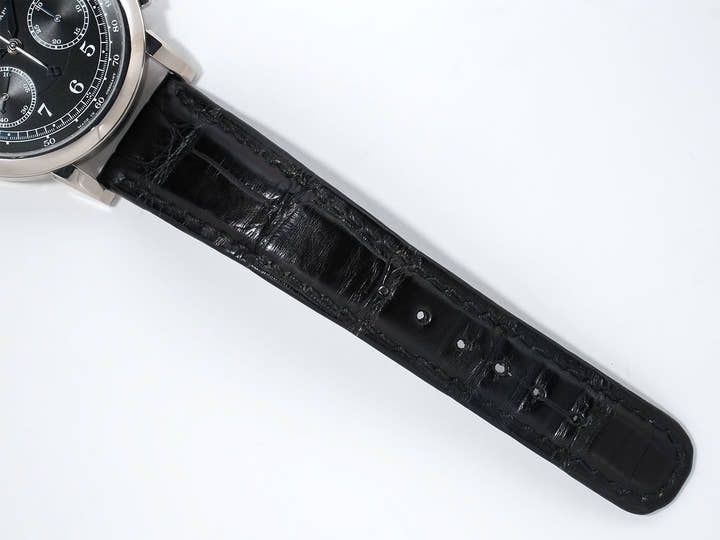 A.ランゲ&ゾーネ 1815 クロノグラフ Ref.414.028 ホワイトゴールド ブラック文字盤 中古 rpg2x99v