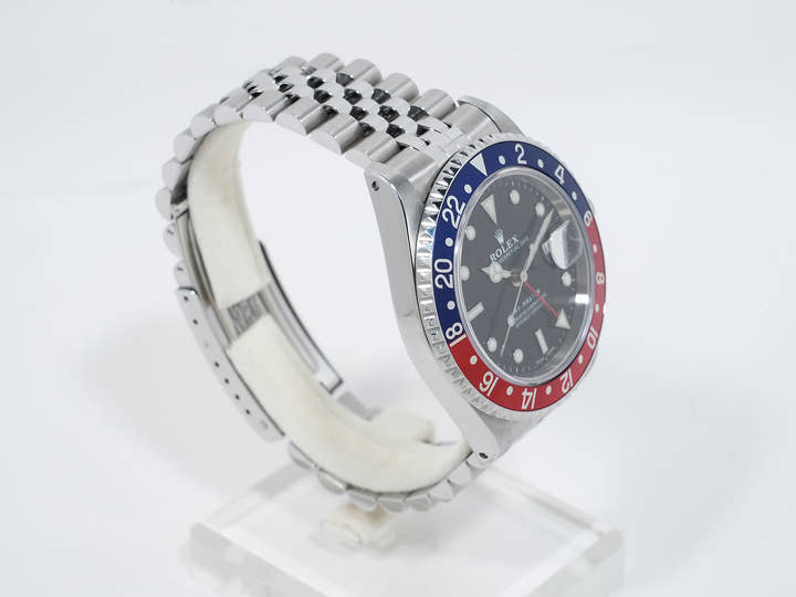 Rolex GMT-Master Ref. 16700 Stainless Steel Black Dial Jubilee Bracelet Pre-owned 7j5xtm63