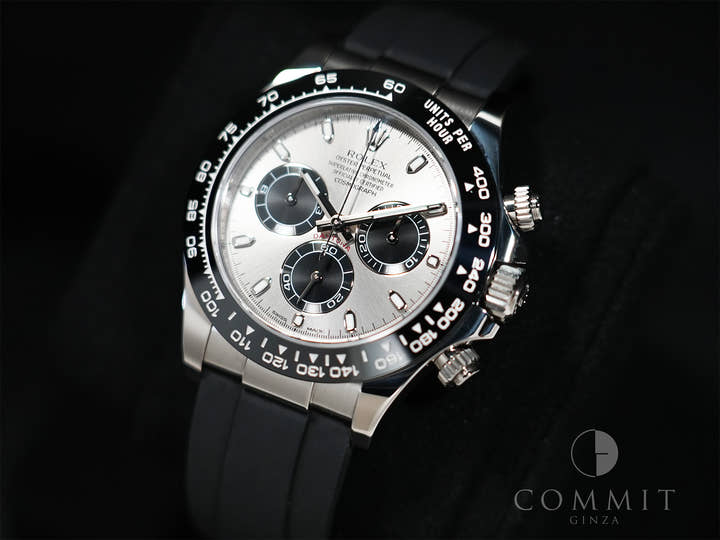 ロレックス デイトナ Ref.116519LN ホワイトゴールド スチールxブラック文字盤 美品 46myoxkz