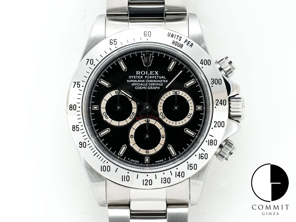 ロレックス デイトナ エルプリメロ Ref.16520 ステンレススチール ブラック文字盤 中古 4osce48c