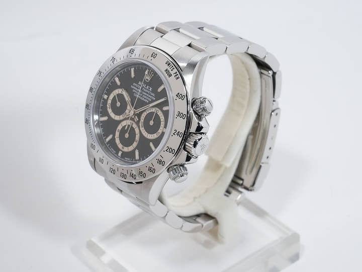 ロレックス デイトナ エルプリメロ Ref.16520 ステンレススチール ブラック文字盤 中古 4osce48c