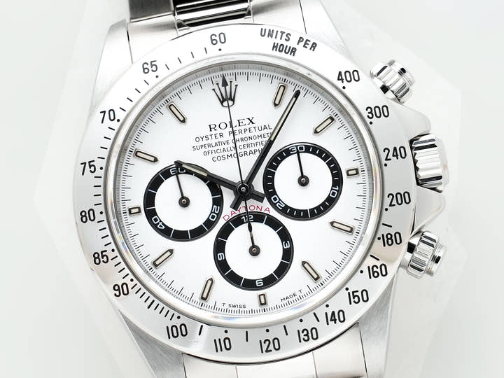 ロレックス デイトナ エルプリメロ Ref.16520 ステンレススチール ホワイト文字盤 中古 2stnjwv9