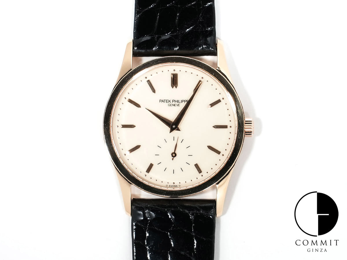 Patek Philippe Calatrava Ref.3796R-014 Rose Gold Ivory Dial Pre-owned xnkjfkgm
