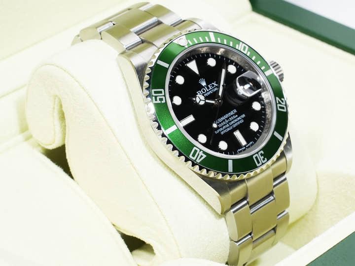 ロレックス サブマリーナー デイト Ref.16610LV ステンレススチール ブラック文字盤 美中古 yja25n86
