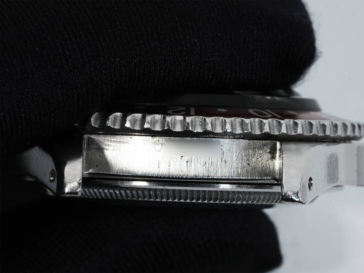 ロレックス GMTマスター Ref.1675 ステンレススチール ブラック文字盤 オイスターブレスレット 中古 z32yhiwg