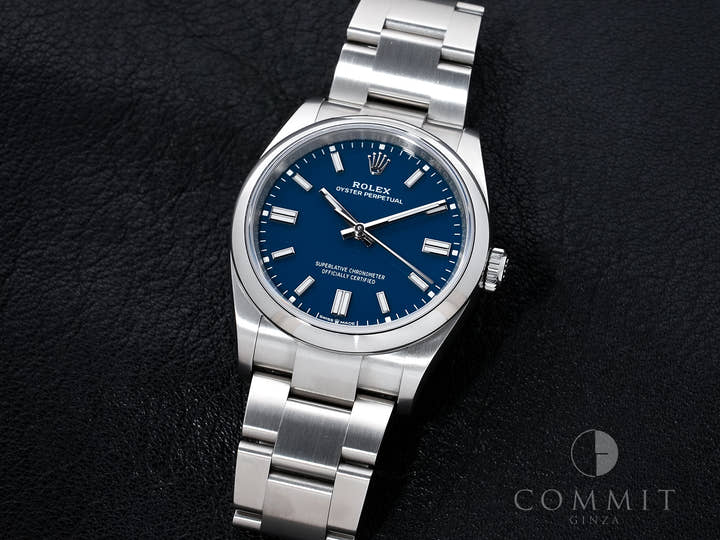 Rolex Oyster Perpetual 36 Ref.126000 Stainless Steel Bright Blue Dial Pre-owned k9hjrec6