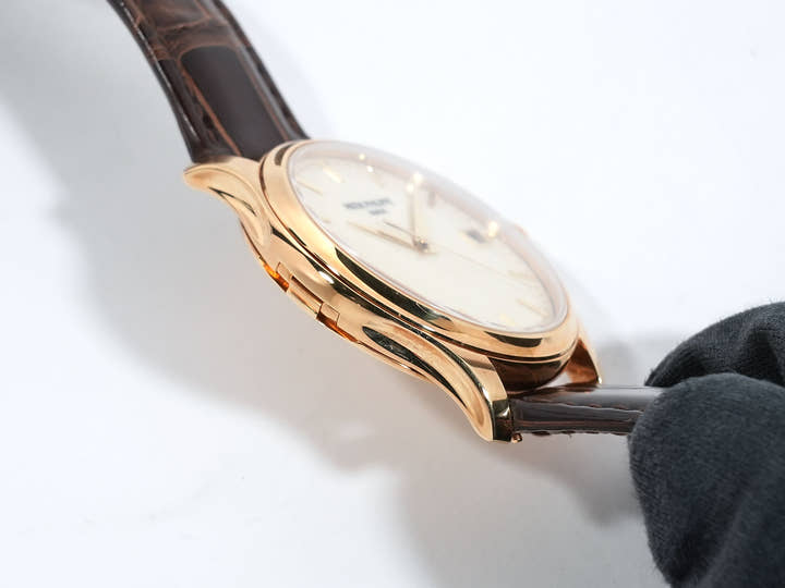 パテックフィリップ カラトラバ Ref.5227J-001 イエローゴールド アイボリー文字盤 美中古 rd9ay5tw