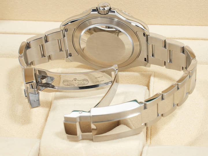 ロレックス ヨットマスター40 Ref.116622 ステンレススチール/プラチナ ダークロジウム文字盤 美品 o5tfjphv