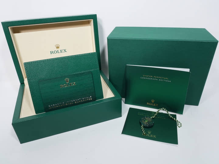 Rolex Daytona Ref. 126500LN Stainless Steel Black Dial Unworn 6ipjkees