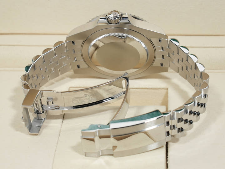 Rolex GMT-Master II Ref. 126710BLNR Stainless Steel Black Dial Jubilee Bracelet Unworn fmefgjqu