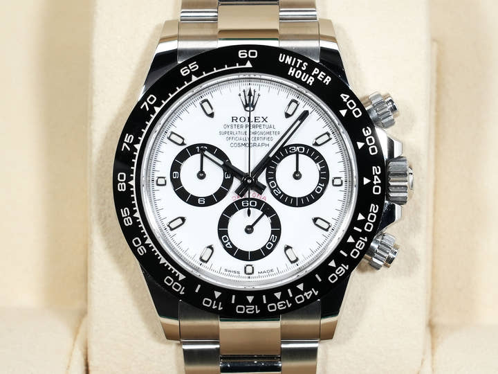 ロレックス デイトナ Ref.116500LN ステンレススチール ホワイト文字盤 中古 y3crwtx5