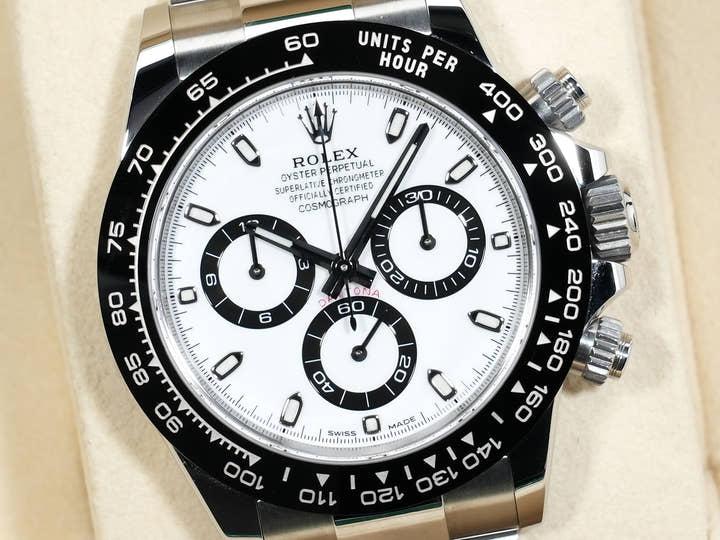 ロレックス デイトナ Ref.116500LN ステンレススチール ホワイト文字盤 中古 y3crwtx5
