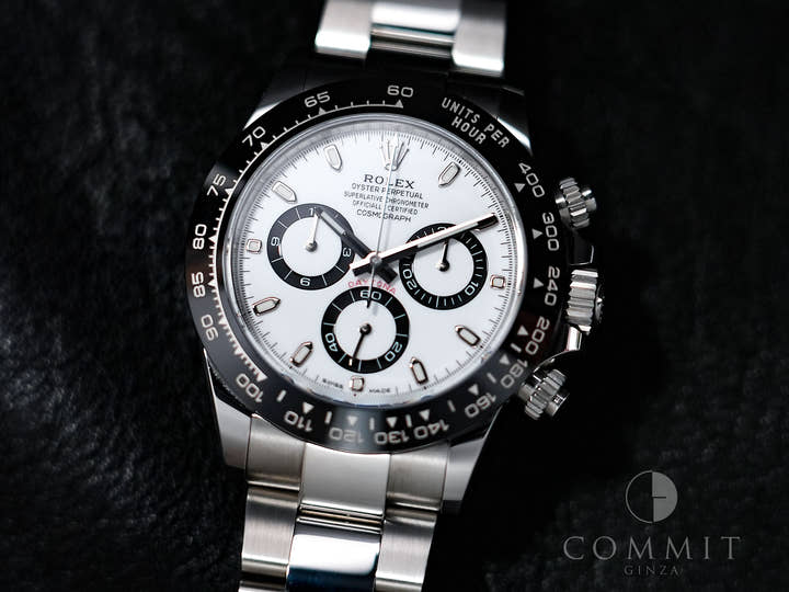 ロレックス デイトナ Ref.116500LN ステンレススチール ホワイト文字盤 中古 y3crwtx5