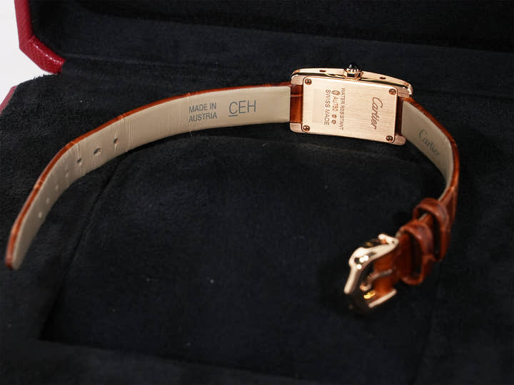 カルティエ タンク アメリカン ミニ Ref.WGTA0341 ステンレススチール シルバー文字盤 中古 pjjt4qfd