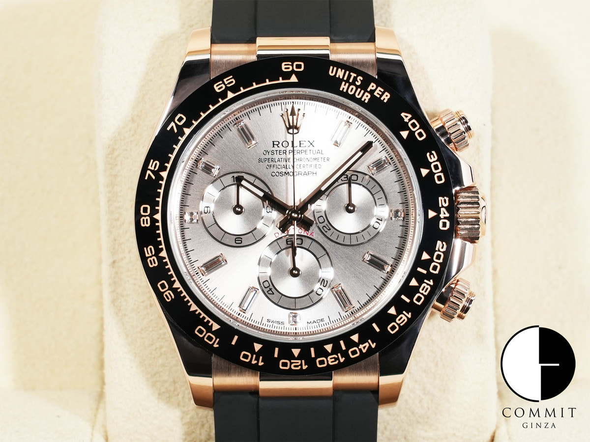 Rolex Daytona Ref.116515LN Everose Gold Sundust and 11P Diamond Dial Pre-owned 7uigtuoo