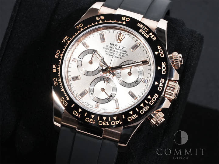 Rolex Daytona Ref.116515LN Everose Gold Sundust and 11P Diamond Dial Pre-owned 7uigtuoo