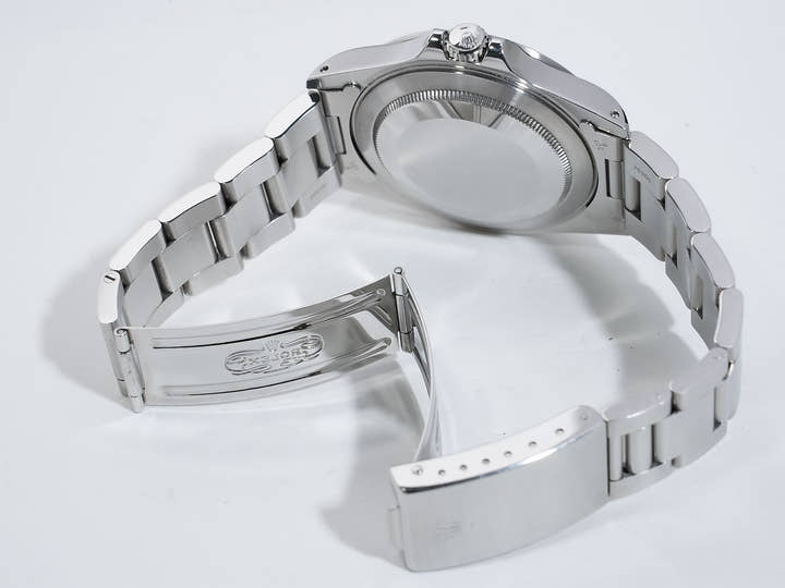 ロレックス エクスプローラーII Ref.16570 ステンレススチール ホワイト文字盤 オイスターブレスレット 中古 ptraigfe