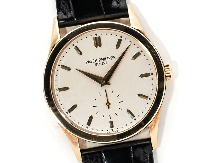 Patek Philippe Calatrava Ref. 5096J Yellow Gold Silver Dial Pre-owned uijfjun5
