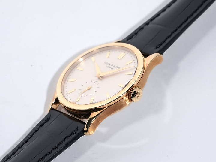 Patek Philippe Calatrava Ref. 5096J Yellow Gold Silver Dial Pre-owned uijfjun5