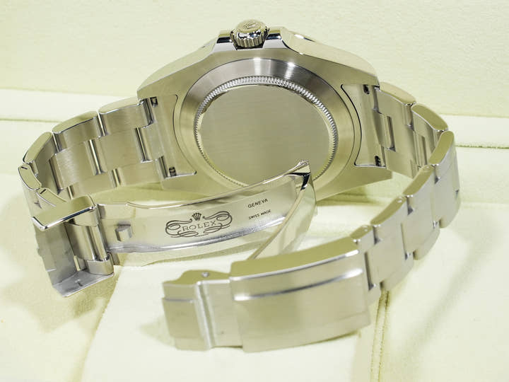 ロレックス エクスプローラーII Ref.216570 ステンレススチール ホワイト文字盤 オイスターブレスレット 美品 rrpcbx9c