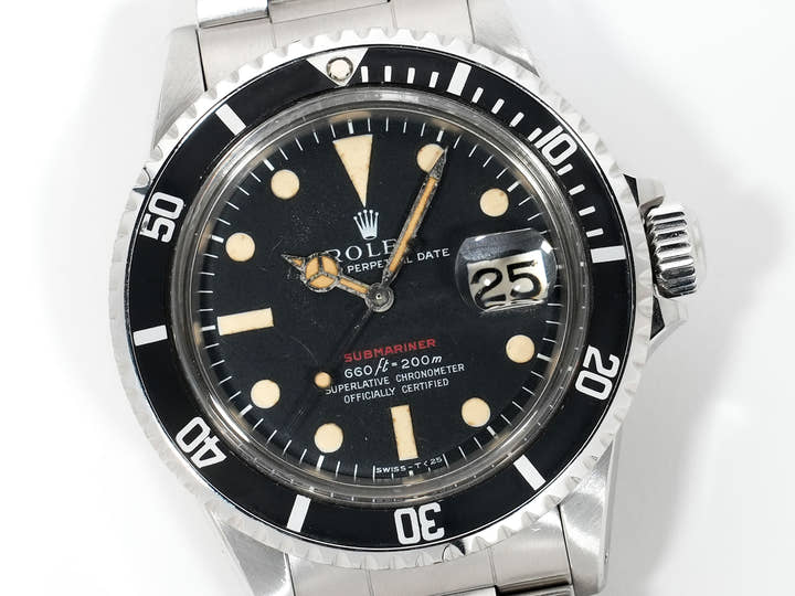 ロレックス サブマリーナー デイト Ref.1680 ステンレススチール ブラック文字盤 中古 egjr9j6j