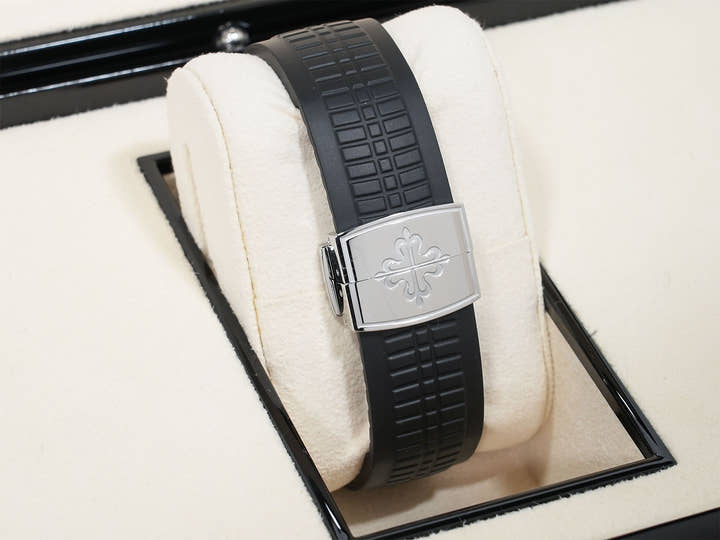 パテックフィリップ アクアノート TIFFANY&CO. Ref.5167/1A-001 ステンレススチール ブラック文字盤 美中古 zrxr5j3t