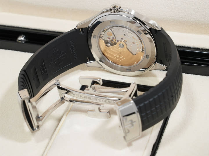 パテックフィリップ アクアノート TIFFANY&CO. Ref.5167/1A-001 ステンレススチール ブラック文字盤 美中古 zrxr5j3t
