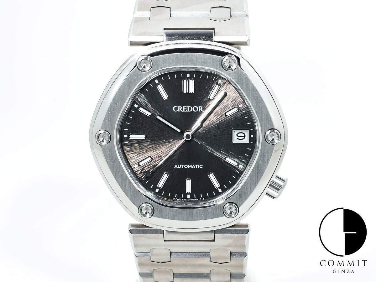Seiko Credor Locomotive Ref. GCCR999 Titanium Black Dial, Excellent Condition btx8bjjn