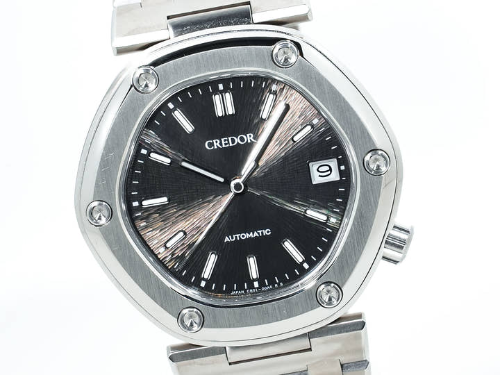 Seiko Credor Locomotive Ref. GCCR999 Titanium Black Dial, Excellent Condition btx8bjjn
