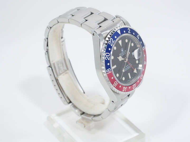 Rolex GMT-Master Ref. 16700 Stainless Steel Black Dial Jubilee Bracelet Pre-owned ur9s9bmg