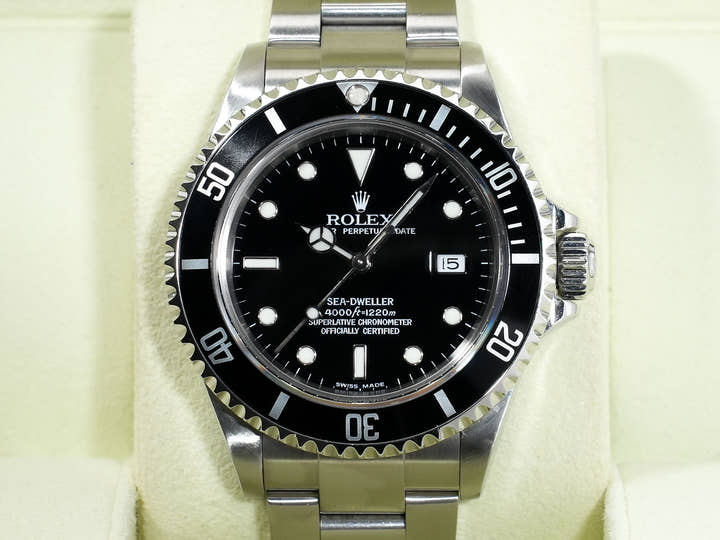 Rolex Sea-Dweller Ref.16600 Stainless Steel Black Dial Pre-owned np3zuj22
