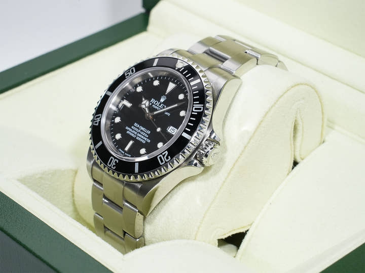 Rolex Sea-Dweller Ref.16600 Stainless Steel Black Dial Pre-owned np3zuj22