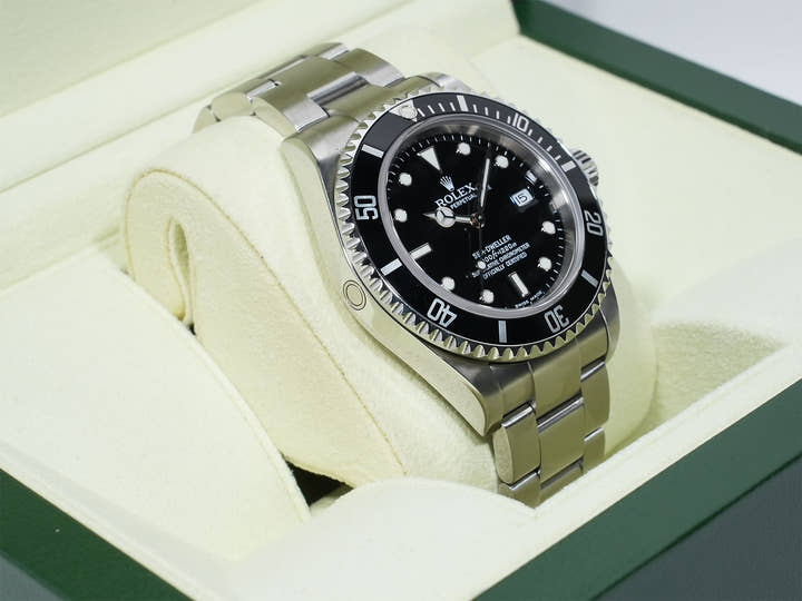 Rolex Sea-Dweller Ref.16600 Stainless Steel Black Dial Pre-owned np3zuj22