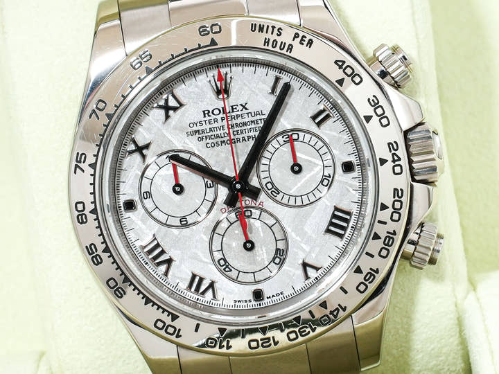 ロレックス デイトナ Ref.116509 ホワイトゴールド メテオライト文字盤 中古 xnrbu6pr