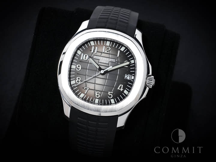 パテックフィリップ アクアノート Ref.5167A-001 ステンレススチール ブラック文字盤 中古 oimg5xno