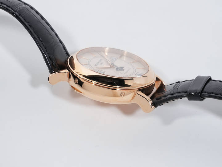 パテックフィリップ アニュアルカレンダー T150 TIFFANY&CO. Ref.5150R ローズゴールド シルバー文字盤 中古 875tj7cj