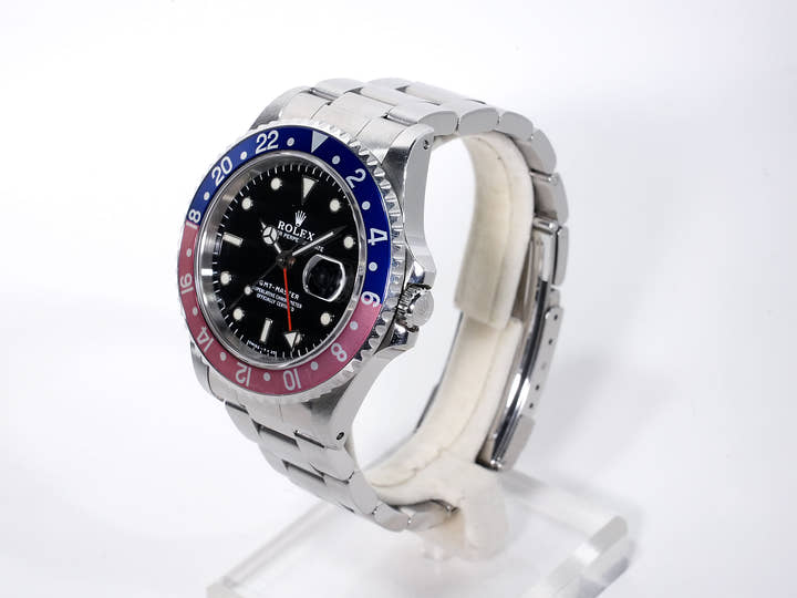 ロレックス GMTマスター Ref.16700 ステンレススチール ブラック文字盤 オイスターブレスレット 中古 ed7ivktj