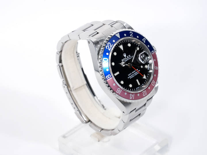 ロレックス GMTマスター Ref.16700 ステンレススチール ブラック文字盤 オイスターブレスレット 中古 ed7ivktj