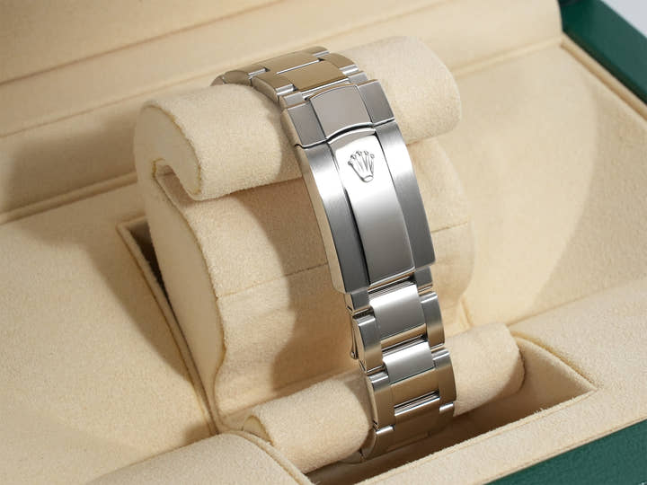 Rolex Datejust 41 Ref.126334G Stainless Steel/White Gold Black 10P Diamond Dial Oyster Bracelet Pre-owned 6svqrmq9