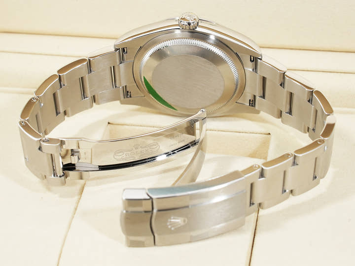 ロレックス オイスターパーペチュアル36 Ref.126000 ステンレススチール ターコイズ文字盤 未使用 pnfut849