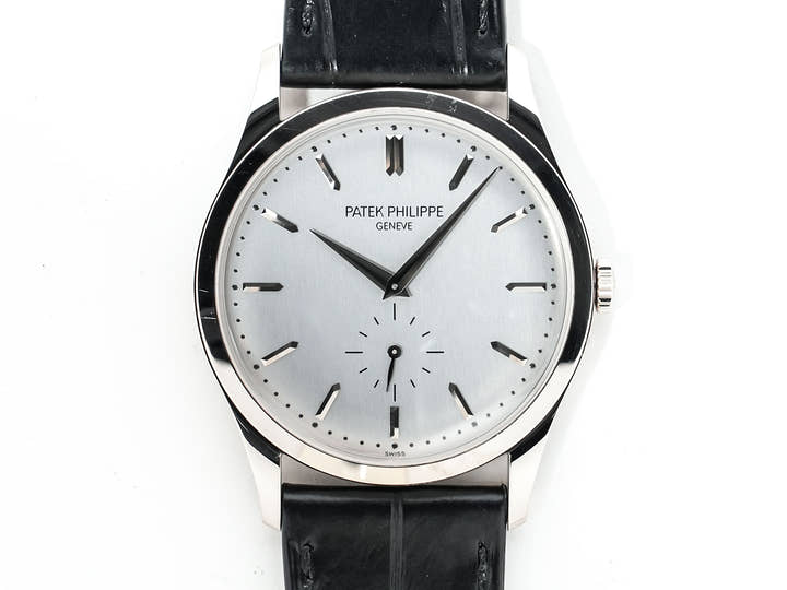 パテックフィリップ カラトラバ Ref.5196G-001 ホワイトゴールド シルバー文字盤 中古 4jdkph4h