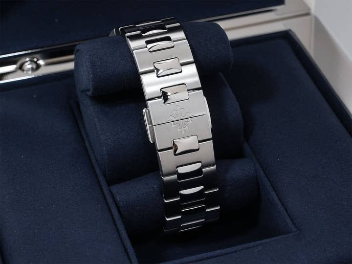 パテックフィリップ キュビタス Ref.5821/1A-001 ステンレススチール グリーン文字盤 極美品 23h9b5ip