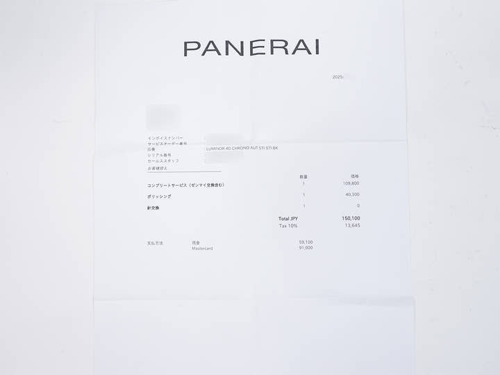 パネライ ルミノール クロノ チタニオ/アッチャイオ 1999年スペシャルエディション Ref.PAM00052 ステンレススチール/チタニウム ブラック文字盤 美品 pm48ydt6